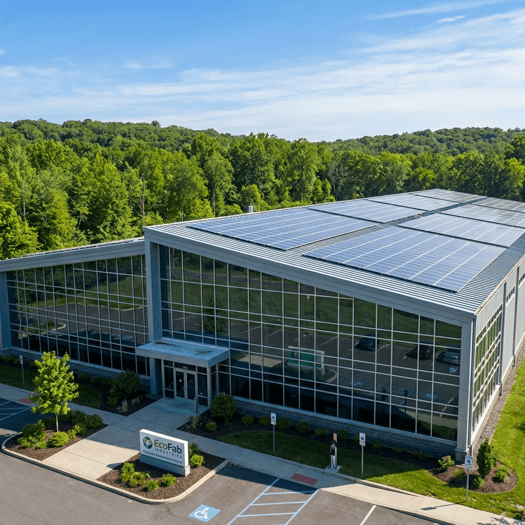 Sustainable manufacturing facility