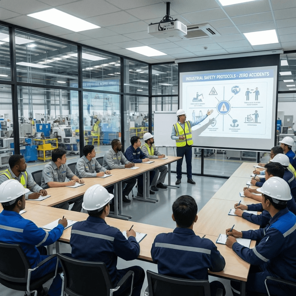 Safety training session